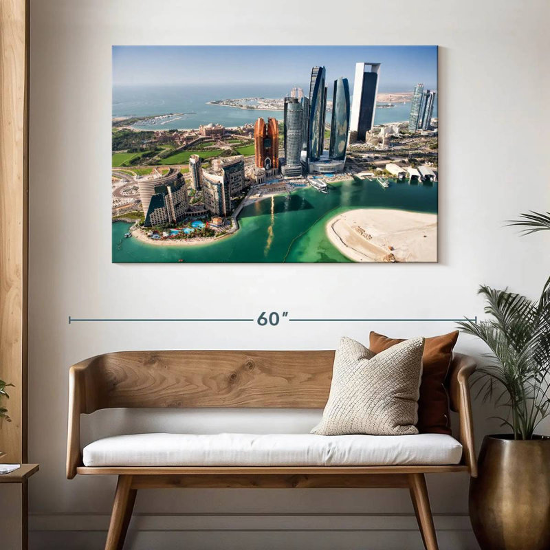Abu Dhabi Structures, 32" H x 48" W