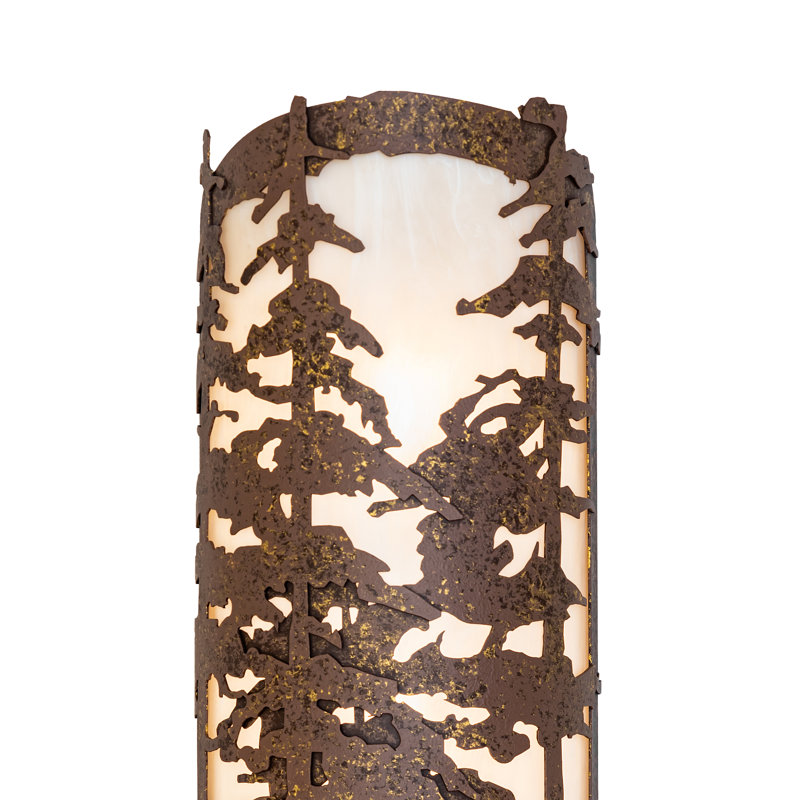 2 - Light Flush Mounted Sconce