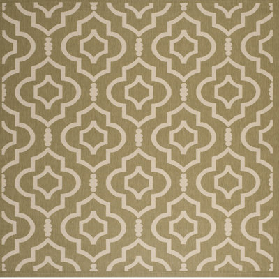 Tapis d'intérieur / extérieur à motif géométrique Herefordshire Performance