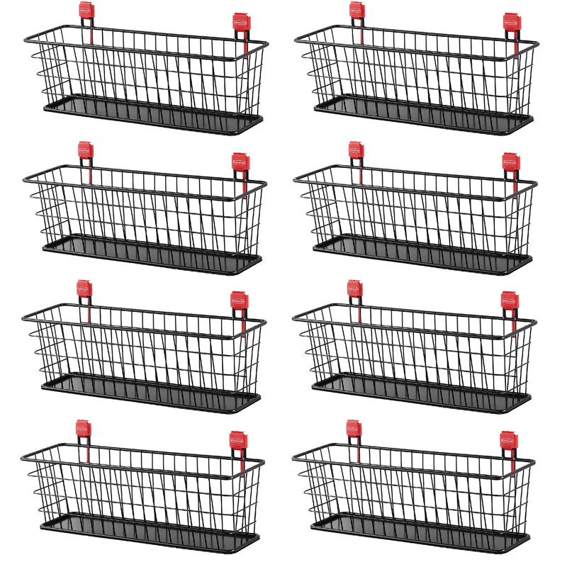 8 Piece Pegboard Bin & Baskets