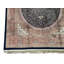 Tapis rectangulaire en soie touffeté à la machine