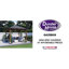 Dunster House Wooden Lean to Gazebo with Super Felt, Pressure Treated Wall Mounted Utopia-116529458