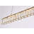 - Light Gold LED Kitchen Island Pendant-65683041
