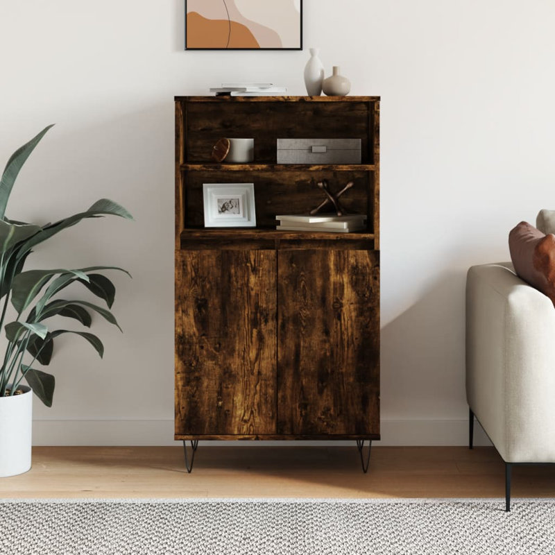 Birney 60cm Sideboard, Smoked Oak