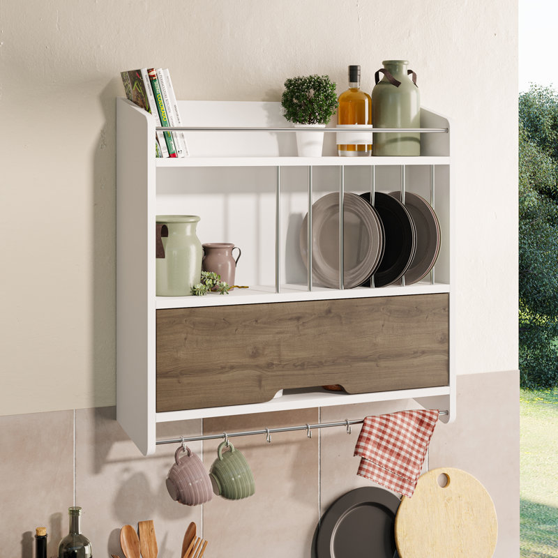 Ailyne 2 Piece Accent Shelf