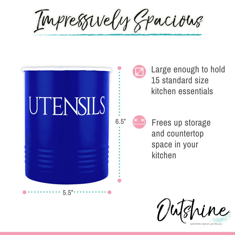 Grand ustensile de cuisine Outshine, Bleu royal