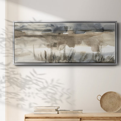 BlueGrey Marsh I - toile encadrée