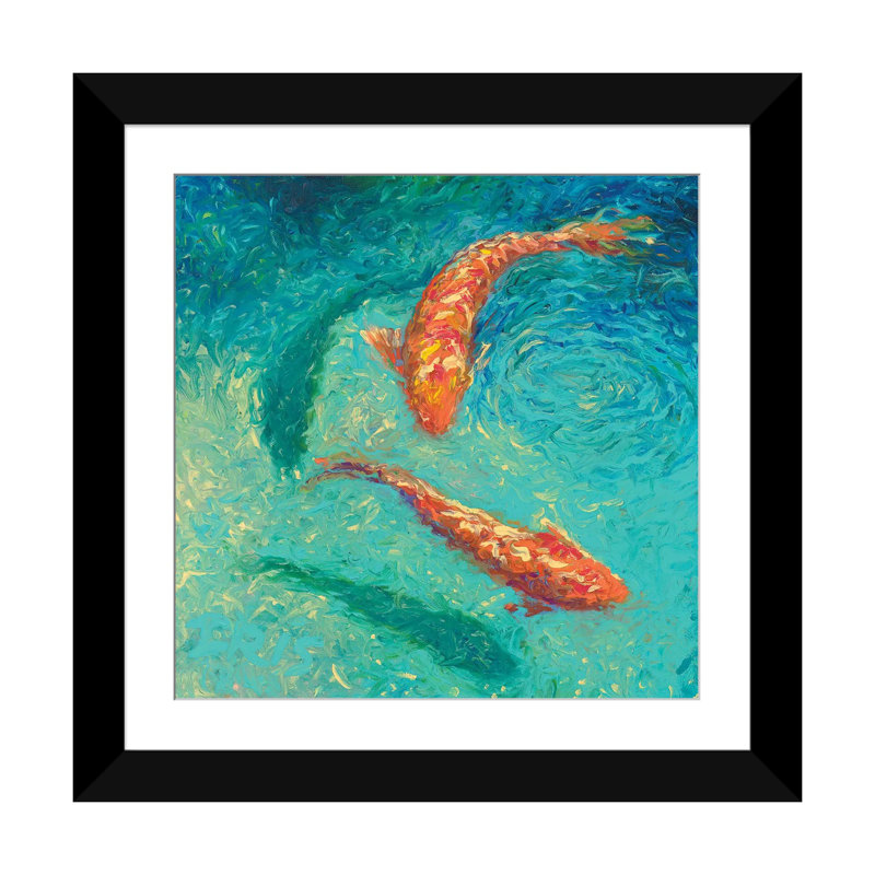 "iris scott-nueve" , reproduction d’art sur toile tendue, Papier d'art encadré noir, Blanc, H 24 po x l 24 po x P 1 po