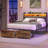 Upholstered Low Profile Platform Bed Frame-1977111675