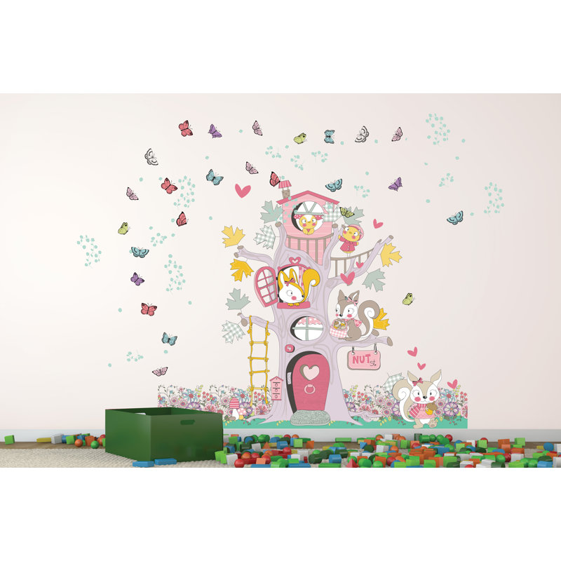 Décalcomanie murale happy tree house Lathan