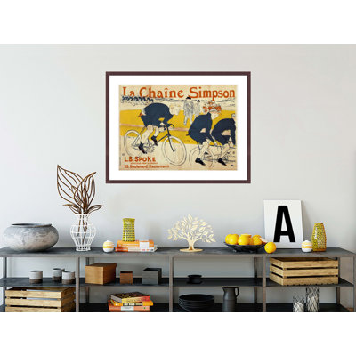 «The Simpson Chain» par Henri de Toulouse-Lautrec, impression giclée encadrée