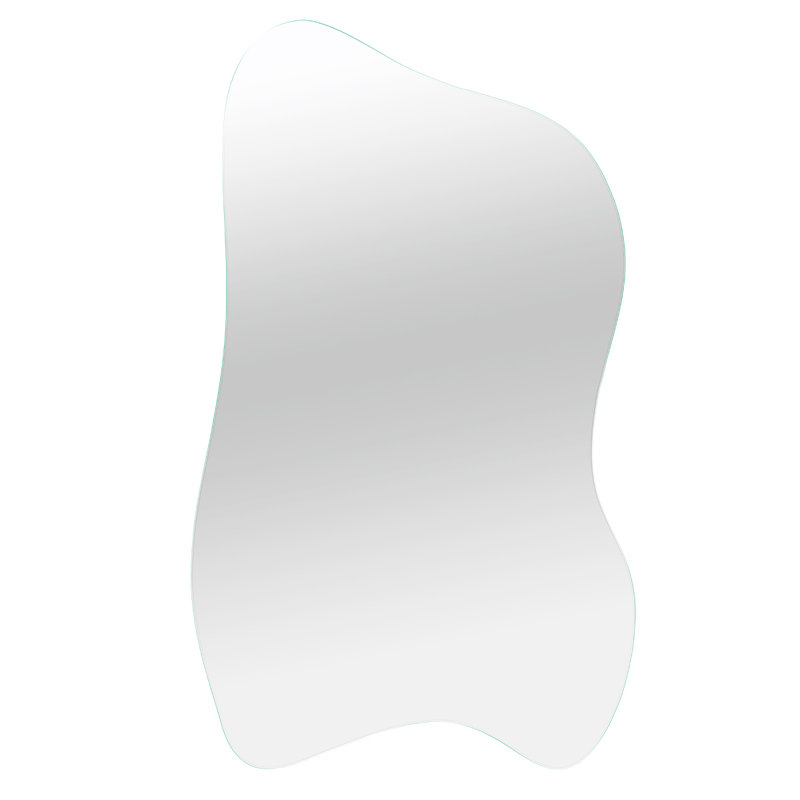 Dominykas Flat Wall Mirror, Frameless