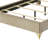 Frozine Beige Upholstered Wingback Bed-509410601