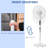 Homcom 54.33'' Oscillating Standing Fan-98056114
