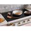 Elise 48" Induction Range Top With Antique Brass Trim-1402437143