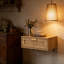 40cm W Manufactured Wood Bedside Table