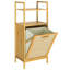 Nalis Solid Wood Freestanding Bathroom Cabinet