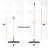 Slim Silicone Broom with  Telescoping Handle