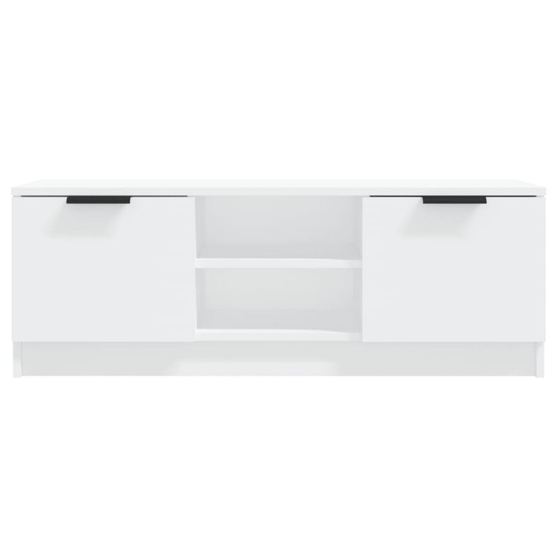 Jermira TV Cabinet 102 x 35 x 36.5 cm Engineered Wood, White