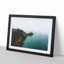 Lighthouse on the Isle of Anglesey in Abstract - Picture Frame Graphic Art Print-55772350-55772351