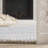 Touete Ebony Hand Tufted Wool/Cotton Abstract Rug in Ivory/Light Blue-1425343513