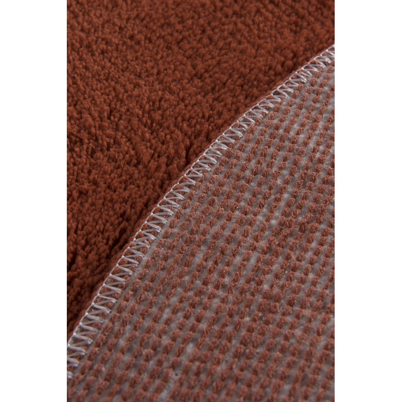 Tapis pour salle de bain Martelle, Cinabre