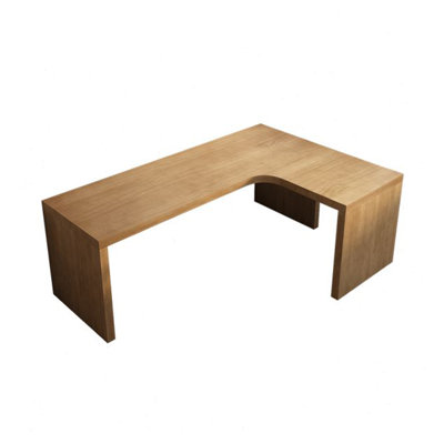 Bureaux rectangulaires en bois massif Burlywood