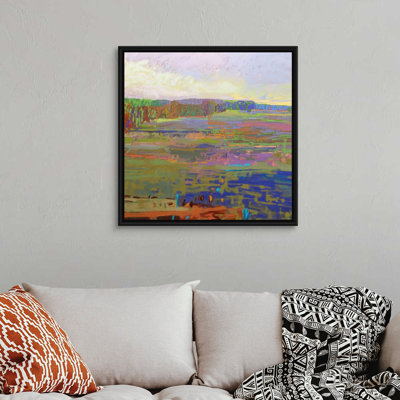 "Color Field 24" par Jane Schmidt, reproduction d’art sur toile