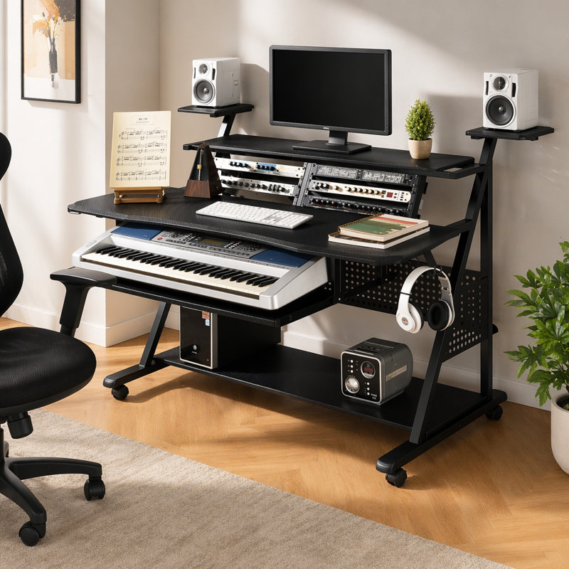 Willow Music Desk, Black