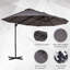 Brezhoneg 270cm X 440cm Rectangular Market Parasol-103893569