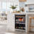 Ca'Lefort 24'' Built-in & Freestanding Beverage Refrigerators & Coolers Beer Cooler for 140-220 Cans with Quiet Compressor,34℉ to 54℉ 3-Color LED Light Beverage Fridge -124454963