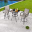 Ensemble bistro pivotant pour 2 personnes Tadwick Square-1946155536