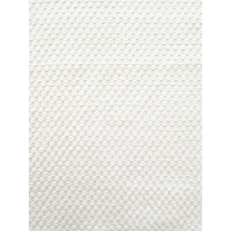 Aqua Blue Shoreline Grid Indoor Outdoor Placemat, White