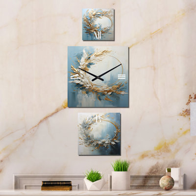 Lyne Metal Wall Clock