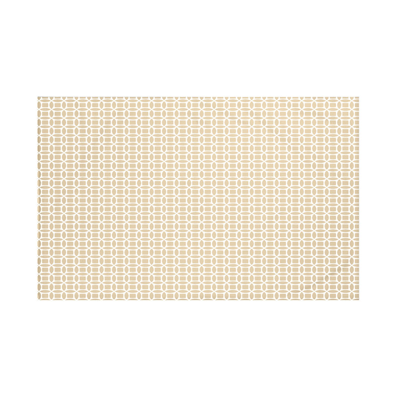 Jeté polaire Retro Funk, L 50 po x l 60 po, Kaki (blanc cassé / taupe)