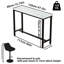 Maurietta Stone Top Metal Base Dining Table-368727292