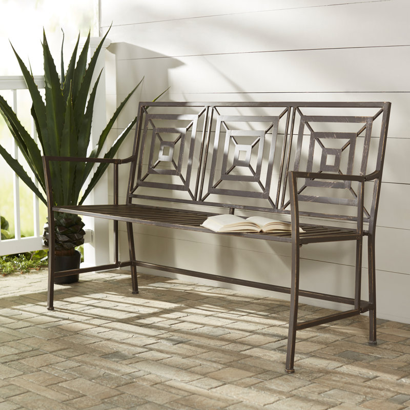 Banc de jardin en fer Nicholls