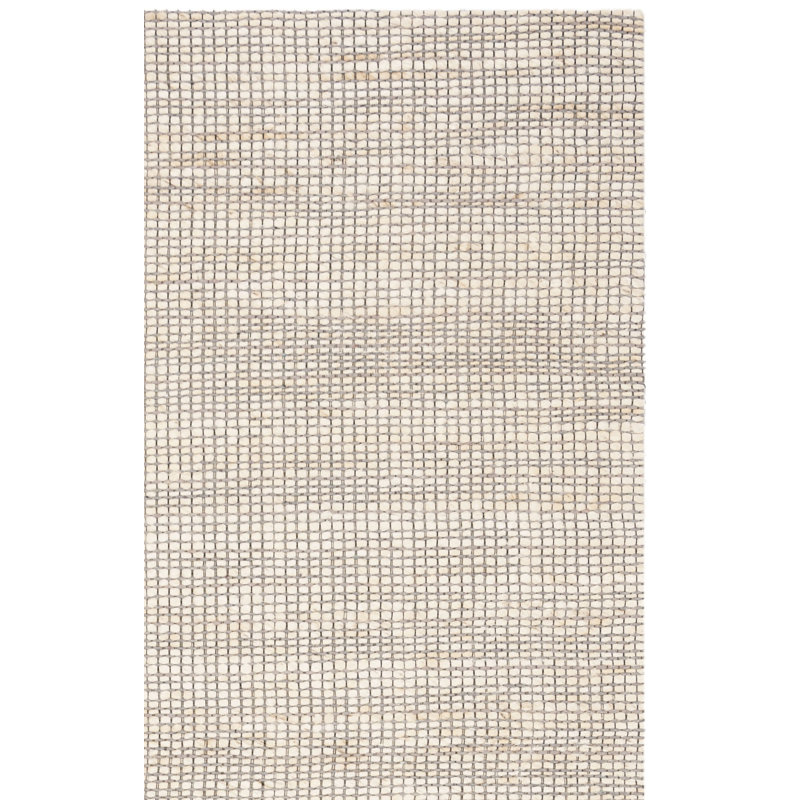 Tapis ivoire tissé à la main Zaragoza, Rectangle 11 pi x 15 pi