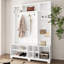 Banc de rangement 9 paires pour chaussures