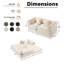 Canapé-lit modulaire en velours côtelé Boneless, convertible avec assise profonde et coussins moelleux-68968376-68968379