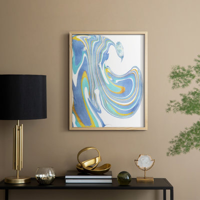Galaxie V Framed Print - Solid Wood