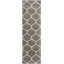 Tapis gris et ivoire à motif géométrique Darrold-624063527