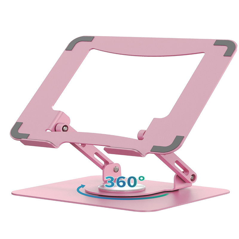 Metal Stackable Monitor Stand, Pink
