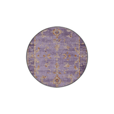 Machine Washable Brown Area Rug
