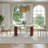 71" Modern Dining Table Set With 6 Dining Chairs