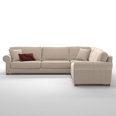 Aaliyah-May Velvet Sofa & Chaise