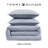 Tommy Hilfiger Trellis Flag Cotton Reversible Blue Duvet Cover Set-124987422