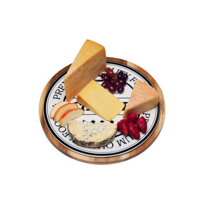 Red Vanilla Serving Tray