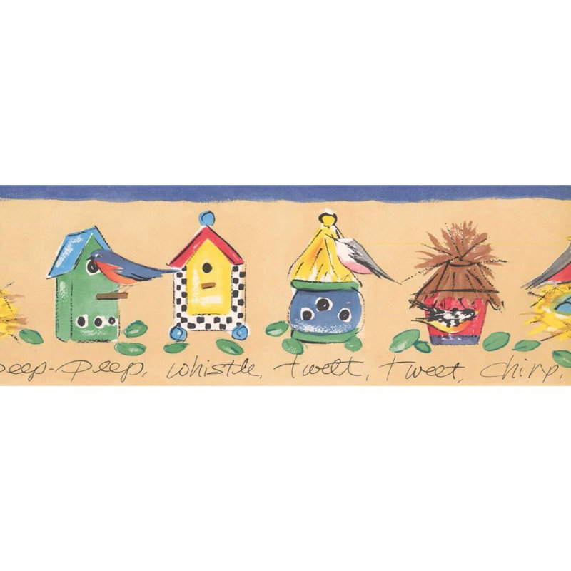 Bordure de papier peint L 15 pi x l 7 po Kahlei, Beige