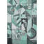 Tapis abstrait lavable à la machine de qualité supérieure AMF1758-669923358